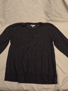 Roudelain Long Sleeve Charcoal Gray Women's Thermal Shirt Size Medium